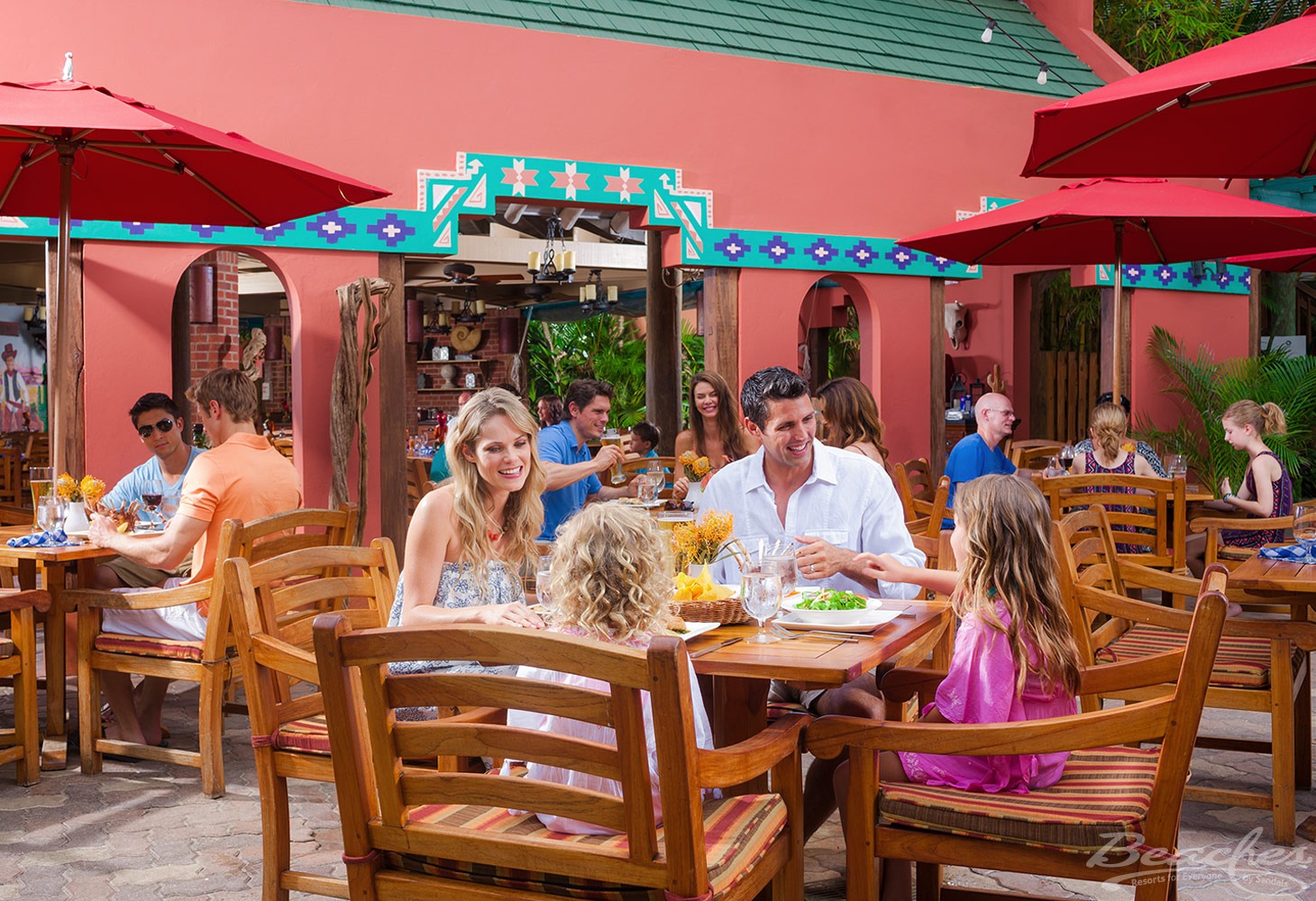 Casual dining at Beaches Negril