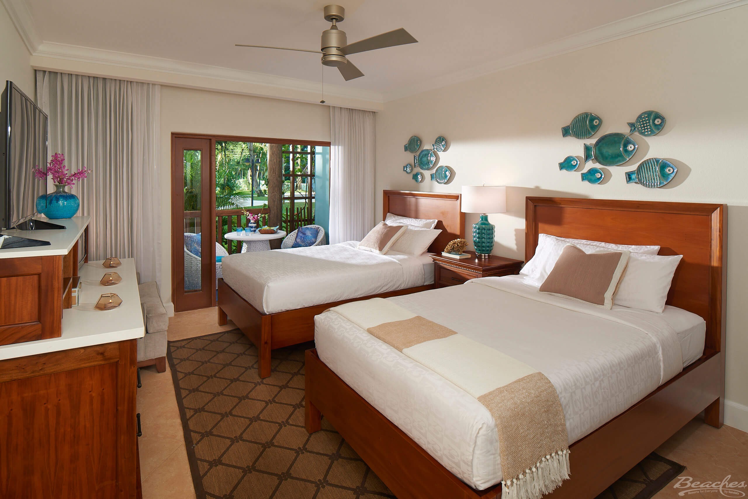Double room at Beaches Negril Resort