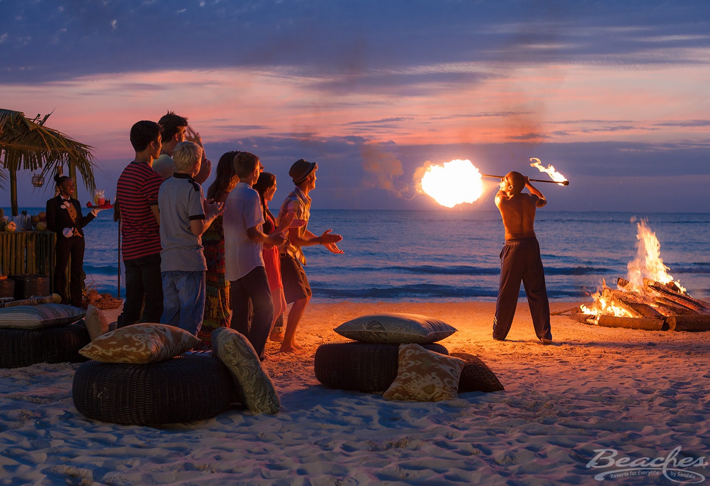 Entertainment for teens is included at all Beaches resorts