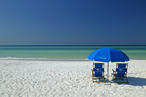 Sugar white sands and emerald green waters at The Beaches of South Walton keep visitors returning year after year.