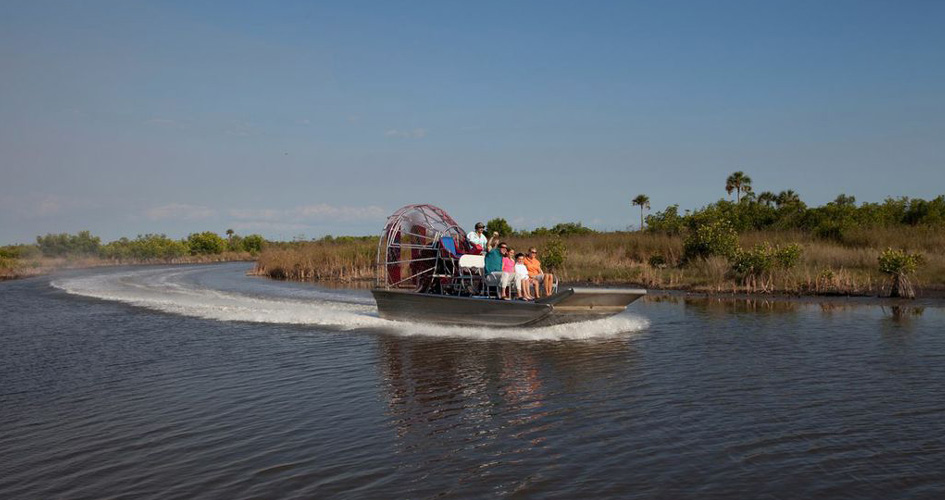 Naples Airboat in the Everglades