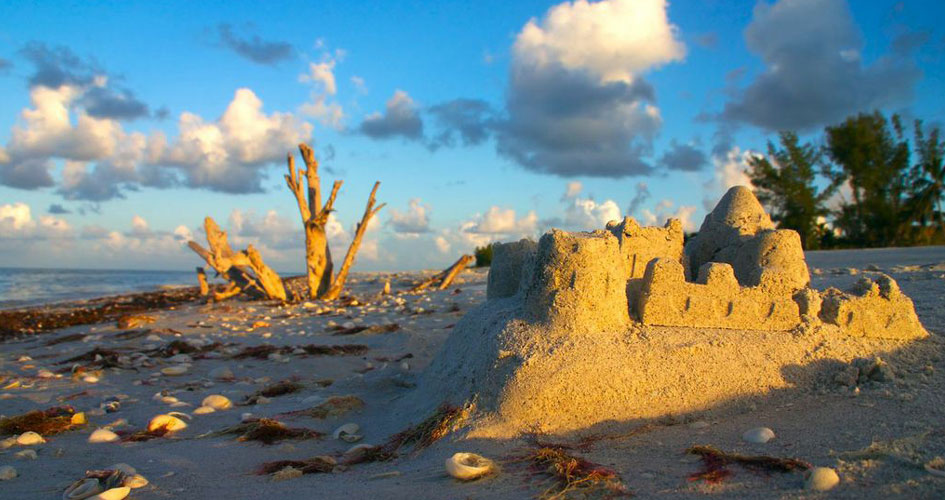 Sanibel-Captiva sandcastle